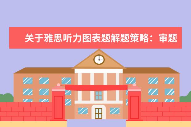 关于雅思听力图表题解题策略:审题时把握4要点