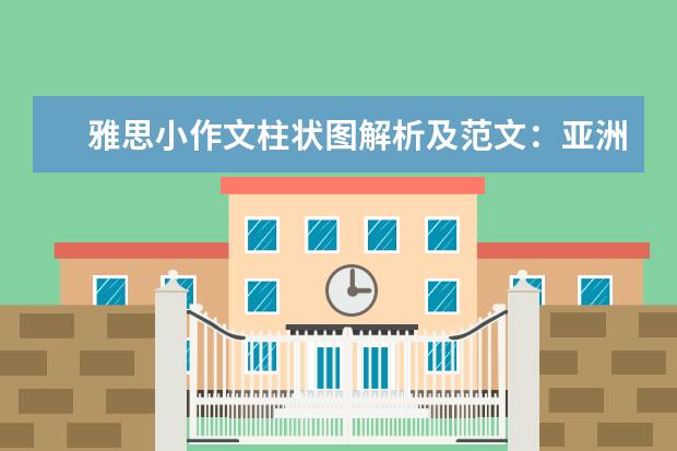 雅思小作文柱状图解析及范文：亚洲象数量的变化