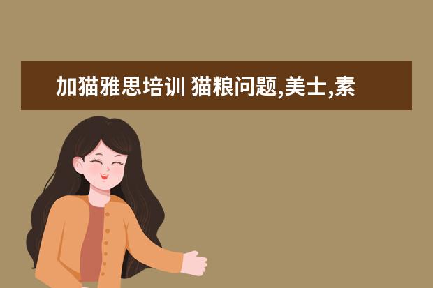 加猫雅思培训 猫粮问题,美士,素力高,喜乐比,雪山,雅思,皇家,哪个...