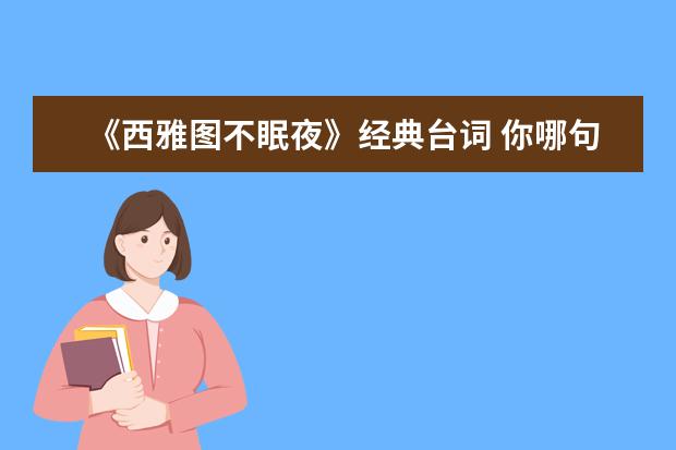 《西雅图不眠夜》经典台词 你哪句?