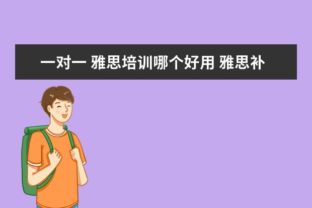 一对一 雅思培训哪个好用 雅思补习班哪个好