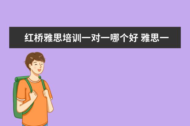红桥雅思培训一对一哪个好 雅思一对一课程一节课价格一般是多少?