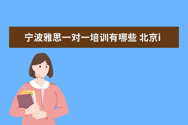 宁波雅思一对一培训有哪些 北京ib课程学校
