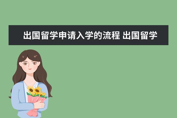 出国留学申请入学的流程 出国留学申请流程是什么