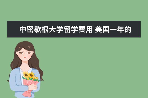 中密歇根大学留学费用 美国一年的留学费用大概是多少钱呢