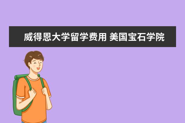 威得恩大学留学费用 美国宝石学院留学申请需要哪些条件?学费多少?是几年...