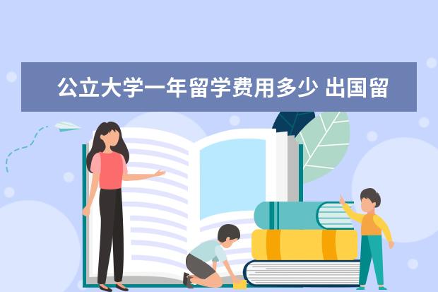 公立大学一年留学费用多少 出国留学一年的费用大概要多少钱呢?