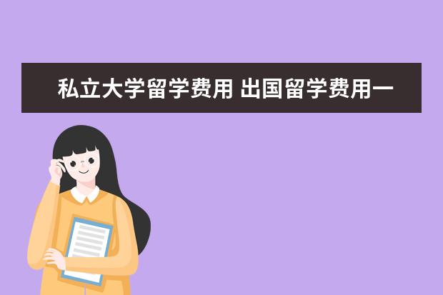 私立大学留学费用 出国留学费用一览表各