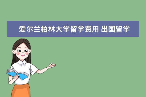 爱尔兰柏林大学留学费用 出国留学一年要多少钱?