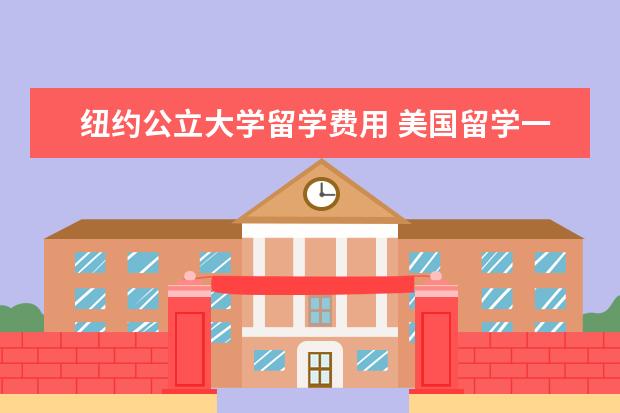 纽约公立大学留学费用 美国留学一年费用是多少啊