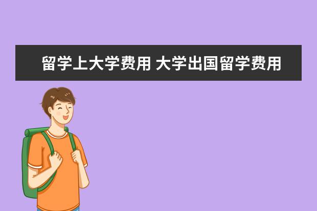 留学上大学费用 大学出国留学费用
