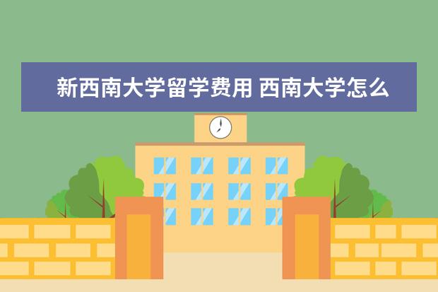 新西南大学留学费用 西南大学怎么样?好吗?