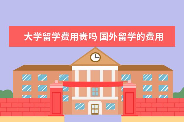 大学留学费用贵吗 国外留学的费用贵吗?