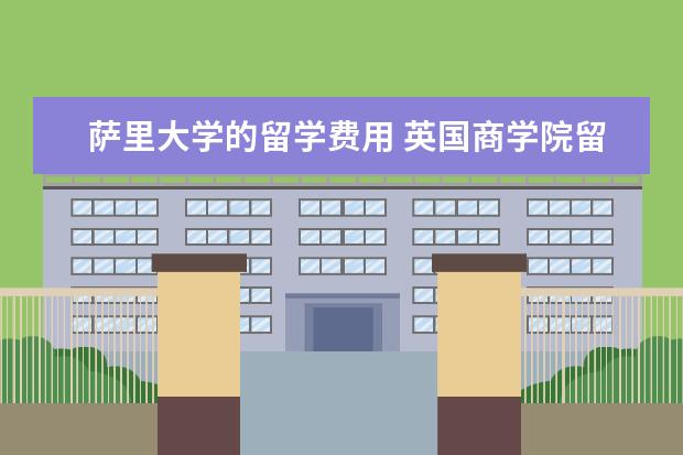 萨里大学的留学费用 英国商学院留学费用需要多少