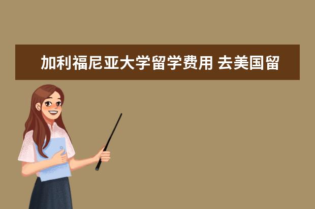 加利福尼亚大学留学费用 去美国留学一年需要花费多少钱?
