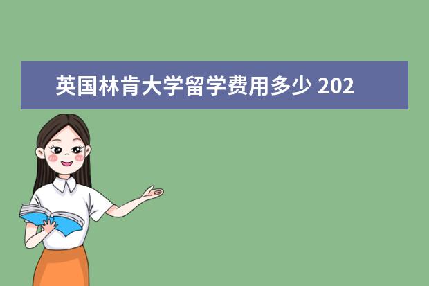 英国林肯大学留学费用多少 2021年英国林肯大学留学申请条件