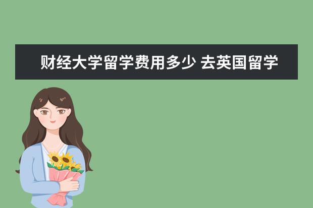 财经大学留学费用多少 去英国留学一年费用多少