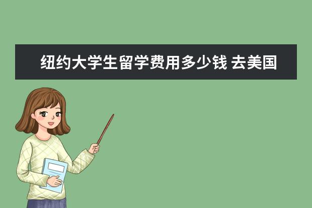 纽约大学生留学费用多少钱 去美国留学一年需要花费多少钱?