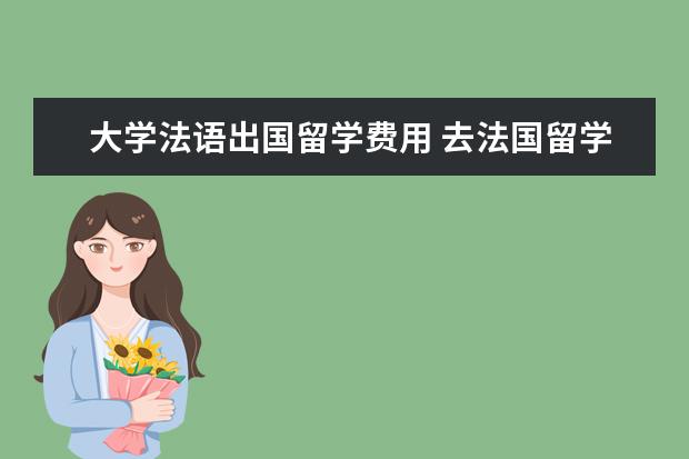 大学法语出国留学费用 去法国留学一年要多少钱呢? 我说的是人民币. - 百度...