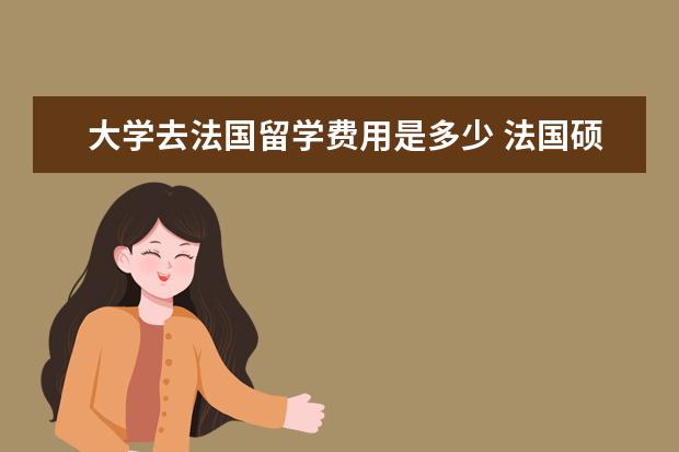 大学去法国留学费用是多少 法国硕士留学的费用需要多少?