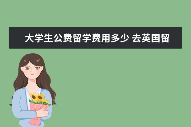 大学生公费留学费用多少 去英国留学一年费用多少?