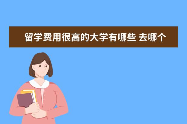 留学费用很高的大学有哪些 去哪个国家留学费用比较低?
